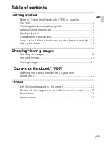 Preview for 7 page of Sony DSC-TX7 - Cyber-shot Digital Still Camera Instruction Manual