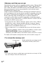 Preview for 16 page of Sony DSC-TX7 - Cyber-shot Digital Still Camera Instruction Manual