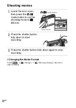 Preview for 20 page of Sony DSC-TX7 - Cyber-shot Digital Still Camera Instruction Manual