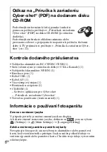 Preview for 294 page of Sony DSC-TX7 - Cyber-shot Digital Still Camera Instruction Manual