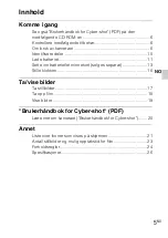 Preview for 379 page of Sony DSC-TX7 - Cyber-shot Digital Still Camera Instruction Manual