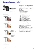 Предварительный просмотр 21 страницы Sony DSC-W150/B Handbook