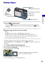 Предварительный просмотр 33 страницы Sony DSC-W150/B Handbook