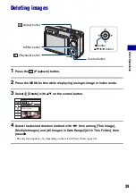 Предварительный просмотр 39 страницы Sony DSC-W150/B Handbook