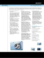 Preview for 1 page of Sony DSC-W220/L Specification