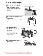 Предварительный просмотр 18 страницы Sony DSC-W310 Instruction Manual