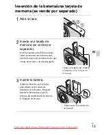 Предварительный просмотр 41 страницы Sony DSC-W310 Instruction Manual