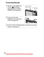 Предварительный просмотр 46 страницы Sony DSC-W310 Instruction Manual