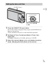 Предварительный просмотр 13 страницы Sony DSC-W610 Instruction Manual