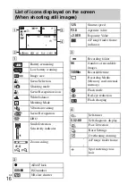 Предварительный просмотр 16 страницы Sony DSC-W610 Instruction Manual