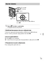 Предварительный просмотр 301 страницы Sony DSC-W610 Instruction Manual