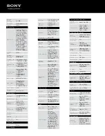 Preview for 3 page of Sony DSC-W650 Specifications