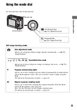 Предварительный просмотр 25 страницы Sony DSC-W7/B User'S Manual / Troubleshooting