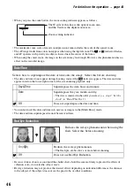 Предварительный просмотр 46 страницы Sony DSC-W7/B User'S Manual / Troubleshooting