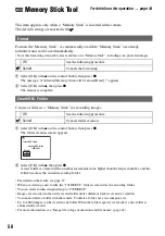 Предварительный просмотр 50 страницы Sony DSC-W7/B User'S Manual / Troubleshooting