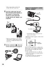 Предварительный просмотр 58 страницы Sony DSC-W7/B User'S Manual / Troubleshooting