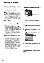 Предварительный просмотр 72 страницы Sony DSC-W7/B User'S Manual / Troubleshooting