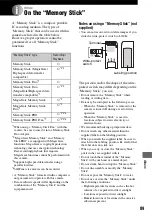 Предварительный просмотр 89 страницы Sony DSC-W7/B User'S Manual / Troubleshooting