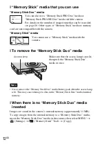 Предварительный просмотр 12 страницы Sony DSC WX1 - Cyber-shot Digital Camera Instruction Manual