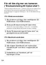 Предварительный просмотр 290 страницы Sony DSC WX1 - Cyber-shot Digital Camera Instruction Manual