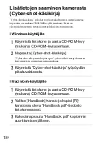 Предварительный просмотр 314 страницы Sony DSC WX1 - Cyber-shot Digital Camera Instruction Manual