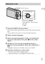 Предварительный просмотр 17 страницы Sony DSC-WX200 Instruction & Operation Manual