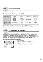 Предварительный просмотр 17 страницы Sony DSLR-A100K - alpha; Digital Single Lens Reflex Camera Operating Instructions Manual