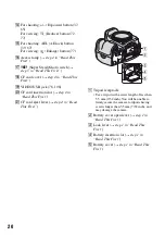 Предварительный просмотр 20 страницы Sony DSLR-A100K - alpha; Digital Single Lens Reflex Camera Operating Instructions Manual