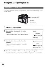 Предварительный просмотр 60 страницы Sony DSLR-A100K - alpha; Digital Single Lens Reflex Camera Operating Instructions Manual