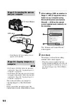 Предварительный просмотр 108 страницы Sony DSLR-A100K - alpha; Digital Single Lens Reflex Camera Operating Instructions Manual