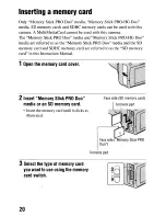 Предварительный просмотр 20 страницы Sony DSLR-A230 Instruction Manual