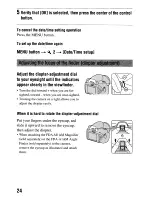 Предварительный просмотр 24 страницы Sony DSLR-A230 Instruction Manual