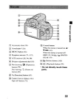 Предварительный просмотр 33 страницы Sony DSLR-A230 Instruction Manual