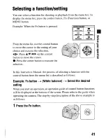 Предварительный просмотр 41 страницы Sony DSLR-A230 Instruction Manual