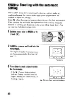 Предварительный просмотр 48 страницы Sony DSLR-A230 Instruction Manual