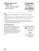 Предварительный просмотр 66 страницы Sony DSLR-A230 Instruction Manual