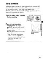 Предварительный просмотр 75 страницы Sony DSLR-A230 Instruction Manual