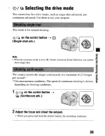 Предварительный просмотр 89 страницы Sony DSLR-A230 Instruction Manual