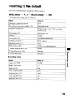 Предварительный просмотр 119 страницы Sony DSLR-A230 Instruction Manual