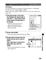 Предварительный просмотр 123 страницы Sony DSLR-A230 Instruction Manual