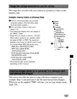 Предварительный просмотр 127 страницы Sony DSLR-A230 Instruction Manual