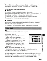 Предварительный просмотр 133 страницы Sony DSLR-A230 Instruction Manual