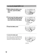 Preview for 16 page of Sony DSLR-A300 - alpha; Digital Single Lens Reflex Camera Body Instruction Manual