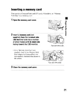 Preview for 21 page of Sony DSLR-A300 - alpha; Digital Single Lens Reflex Camera Body Instruction Manual