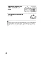 Preview for 28 page of Sony DSLR-A300 - alpha; Digital Single Lens Reflex Camera Body Instruction Manual