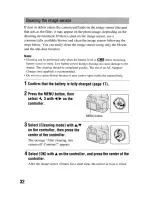 Preview for 32 page of Sony DSLR-A300 - alpha; Digital Single Lens Reflex Camera Body Instruction Manual