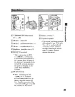 Preview for 37 page of Sony DSLR-A300 - alpha; Digital Single Lens Reflex Camera Body Instruction Manual