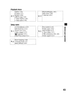 Preview for 43 page of Sony DSLR-A300 - alpha; Digital Single Lens Reflex Camera Body Instruction Manual