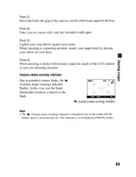 Preview for 45 page of Sony DSLR-A300 - alpha; Digital Single Lens Reflex Camera Body Instruction Manual