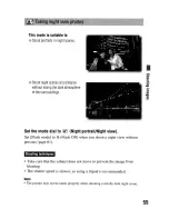 Preview for 55 page of Sony DSLR-A300 - alpha; Digital Single Lens Reflex Camera Body Instruction Manual